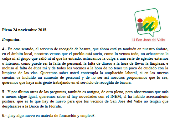 iu_valle's tweet photo. PREGUNTAS, RUEGOS Y MOCIONES APROBADAS (PLENO 24 NOVIEMBRE) https://t.co/8Dbq3Nngc2