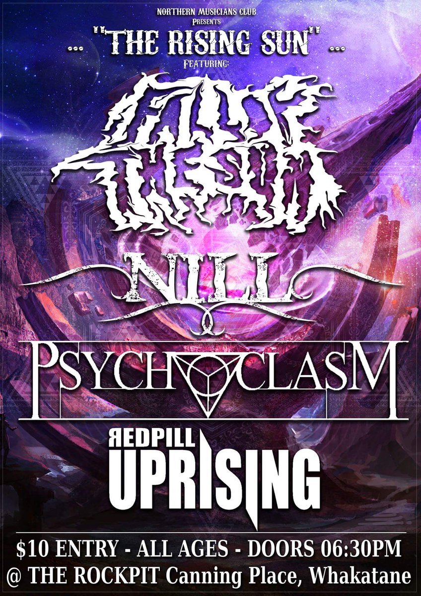 FalloftheSun's tweet image. Our first gig of the year on the 23rd of January!! It is going to be sick, we hope to see you in the pit \m/ #METAL