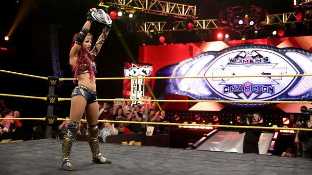 WWENXT's tweet photo. Was @SashaBanksWWE @WWENXT's Female Competitor of 2015? Cast your vote: https://t.co/ja3OhXiVk2 #NXTYearEndAwards https://t.co/i2gZ2mrNnR