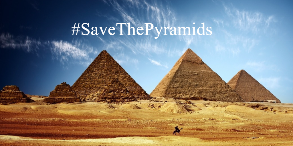 EgyptianStreets's tweet photo. 9 Ways to Make the Pyramids of #Giza Great Again: https://t.co/gX8xtCmuHi #SaveThePyramids #Egypt https://t.co/rM2tqNnvdq