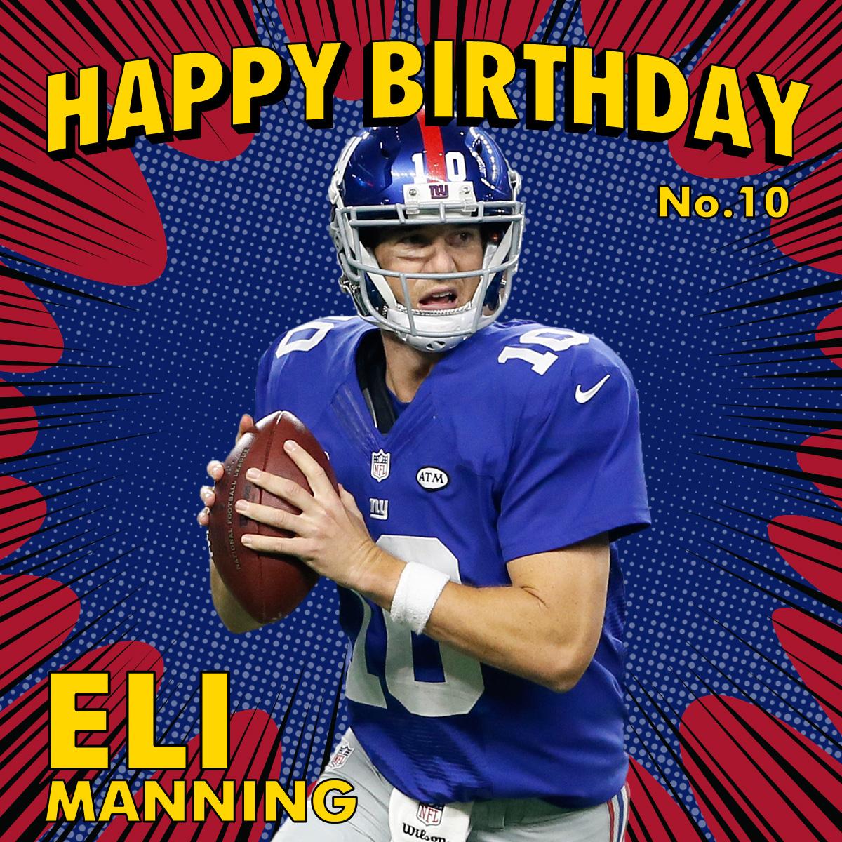 NFL on X: RT to wish two-time Super Bowl champion Eli Manning a
