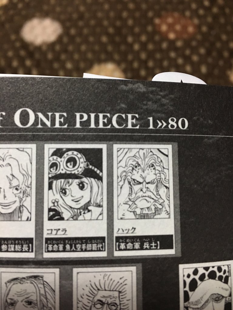 ワンピース80巻 ワンピース80巻