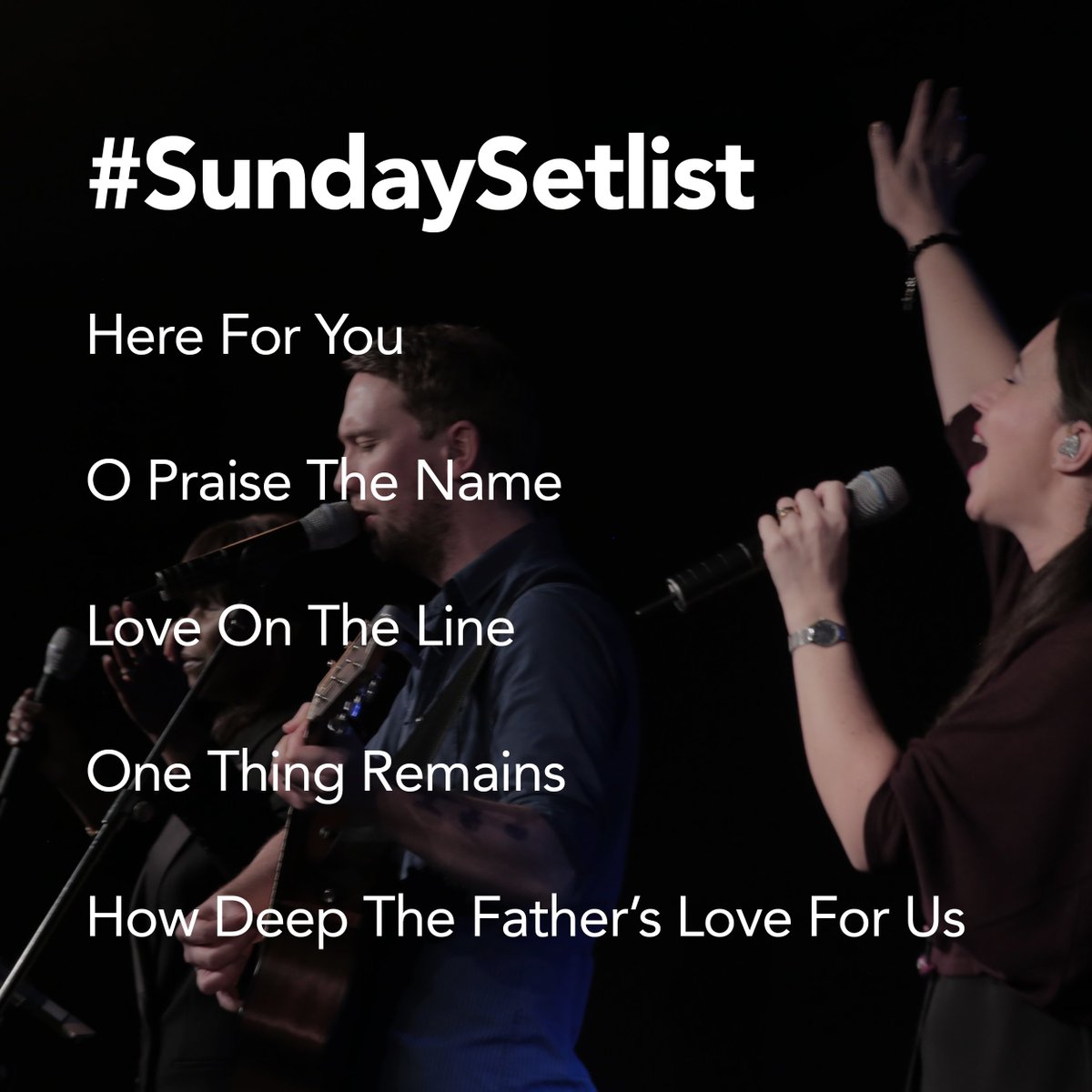renewalworship's tweet image. &quot;How deep the Father&apos;s love for us
How vast beyond all measure&quot;

#sundaysetlist #NYNY #morethanaresolution
