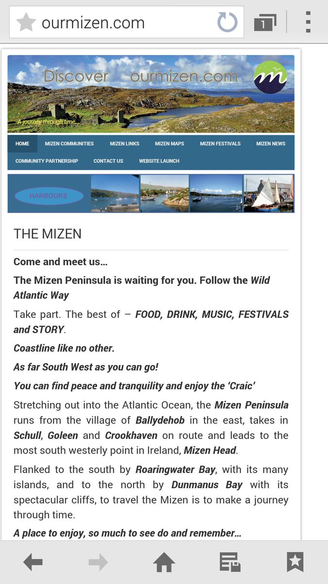 Great to be here in #Schull today for the launch of <a href="/OurMizen/">Our Mizen</a> website 
ourmizen.com  #WestCork