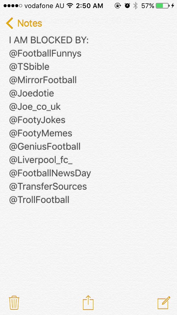 Stop_ClickBait's tweet image. So since all of the people that have blocked me don't fit in my bio anymore I thought I'd post a photo of it