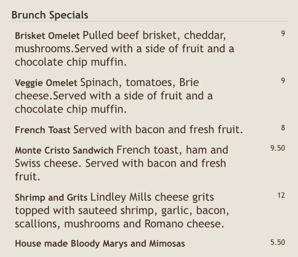 Just a reminder we are serving #brunch until 3 today! #Spankys #chapelhill #eatlocal #drinklocal