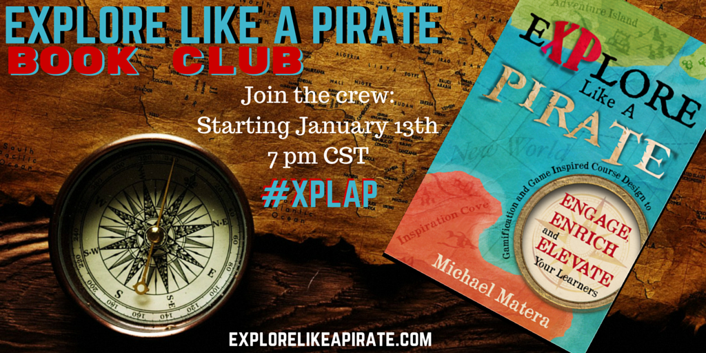 mrmatera's tweet photo. Starting Jan 13 Chapter 1 Book Study of #XPLAP Level up your classroom! https://t.co/2bFSFEpUK5 #edchat #gbl #tlap https://t.co/Mzsf1kCKqE