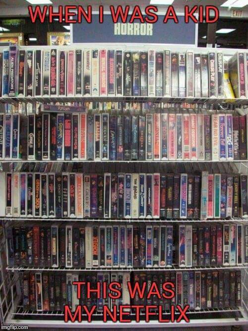 Cuando era niño este era mi Netflix.