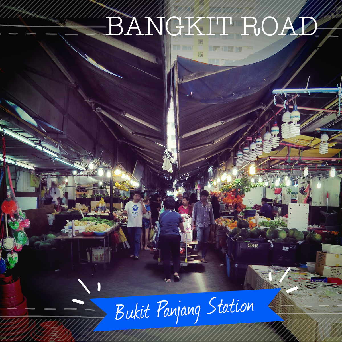 LTAsg's tweet photo. #Explore hidden gems in #Sg via the #DTL2! Check out #Bangkit Rd Market via LRT to Bangkit fr #BukitPanjang Stn! https://t.co/Mg3hQuLOLJ