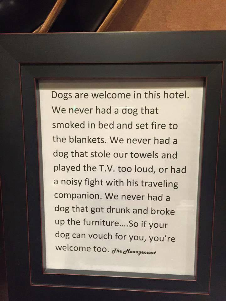 Fantastic message on a #hotel 's Reception
#Loyalty #hospitalitylessons 

Credits to @nadeemjafri