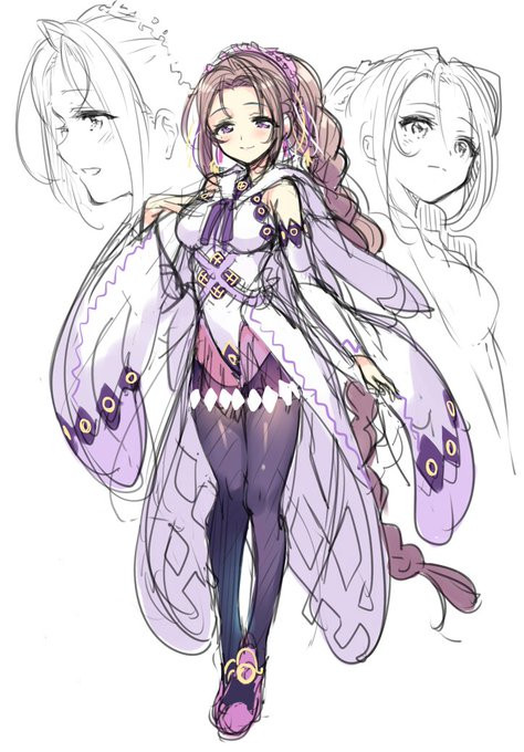 キャラデザの練習。 