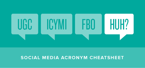 SproutSocial's tweet photo. Don't know what CTA or TL;DR mean? Here's 75 of the most important #socialmedia acronyms: https://t.co/iroidGuNMP https://t.co/qXRjAlNExv