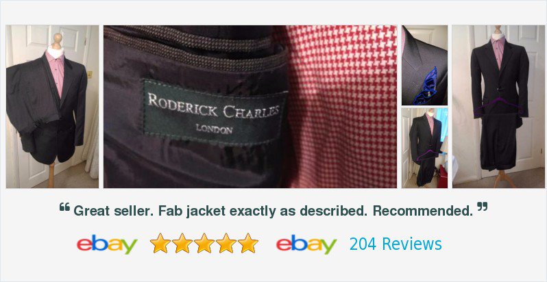 BrandsAndLabels's tweet photo. £79.99 Men RODERICK CHARLES London Grey 2 Piece Suit 40R: 35W X 42L #fw #shopping #richstyle https://t.co/8lNvWJszIf https://t.co/M8BFvmL5xU