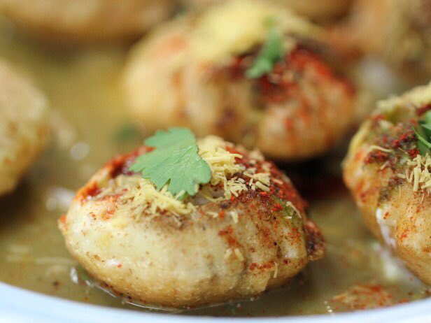 IndianCravings's tweet image. Pani Puri (Gol Guppa)
