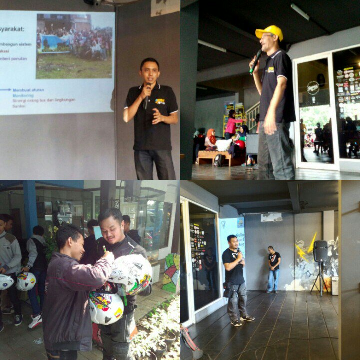 Acara amal bareng <a href="/mixmoge/">MixMoge Official</a> dgn para anak2 panti asuhan kemarin. *latepost