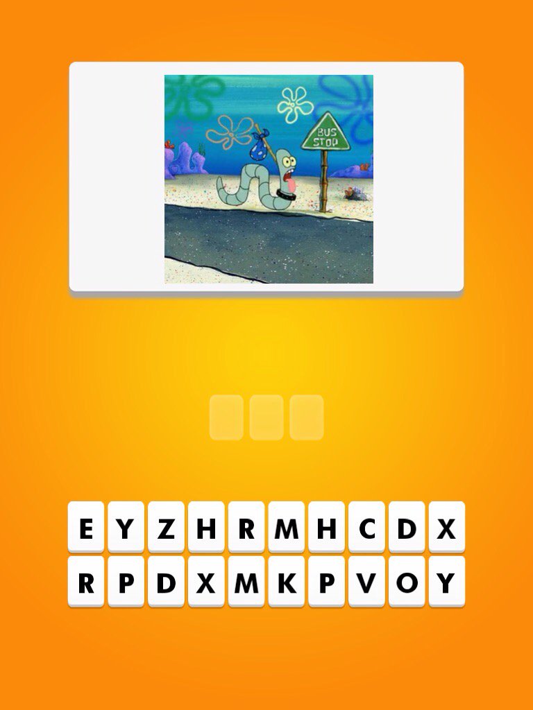 Hey! I'm playing #SpongeBob Quiz!! of #LII What the answer might be? goo.gl/NLL7Bj