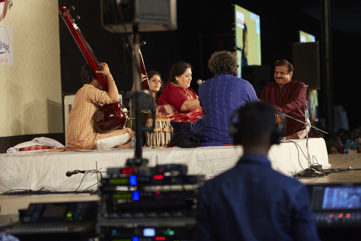 devpangarkar's tweet image. Smt.Shubha Mudgalji.