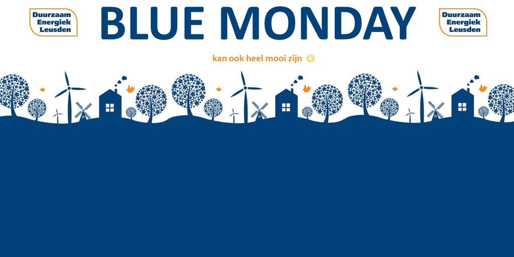 Blauw kan ook heel mooi zijn 😉