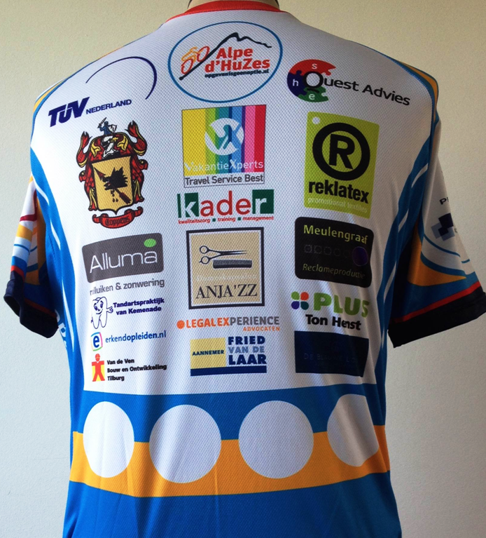 Wil jij ook <a href="/alpedhuzes/">Alpe d'HuZes</a> steunen met een mooi logo op ons wielershirt, je hebt nog 3 weken voor je donatie van €500!