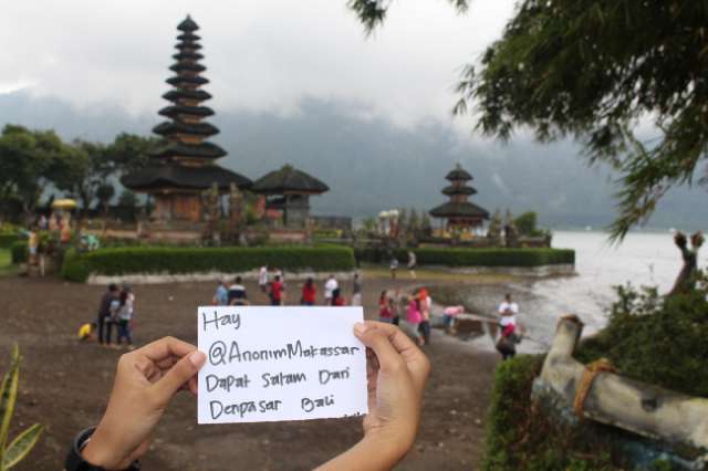 Dapat salam dari Bedugul Bali.. Cc: <a href="/tolussa_/">OrangGalaunyaMakassar</a>  🙌🙌 #AnonimTrip