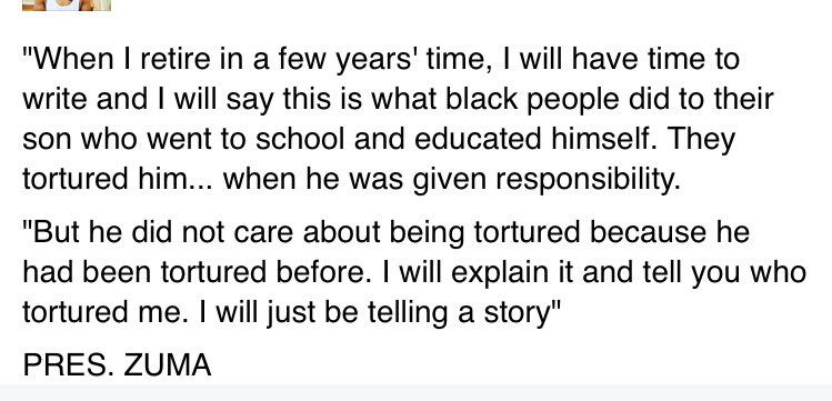 EsethuOnDuty's tweet photo. Pres Zuma on Black people who insult him for being "uneducated" https://t.co/6pq6qAf589