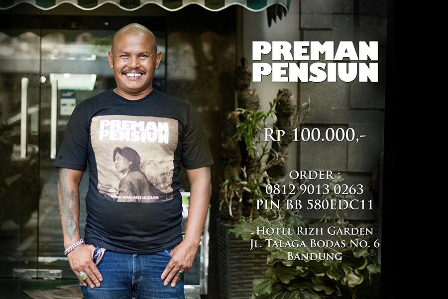nizaar_ibrahim's tweet photo. Yang mau order original kaosan preman pensiun,bisa merapat ke jl talagabodas no6 @dodisanjaya @Sanditile https://t.co/vHTCh0bfO4