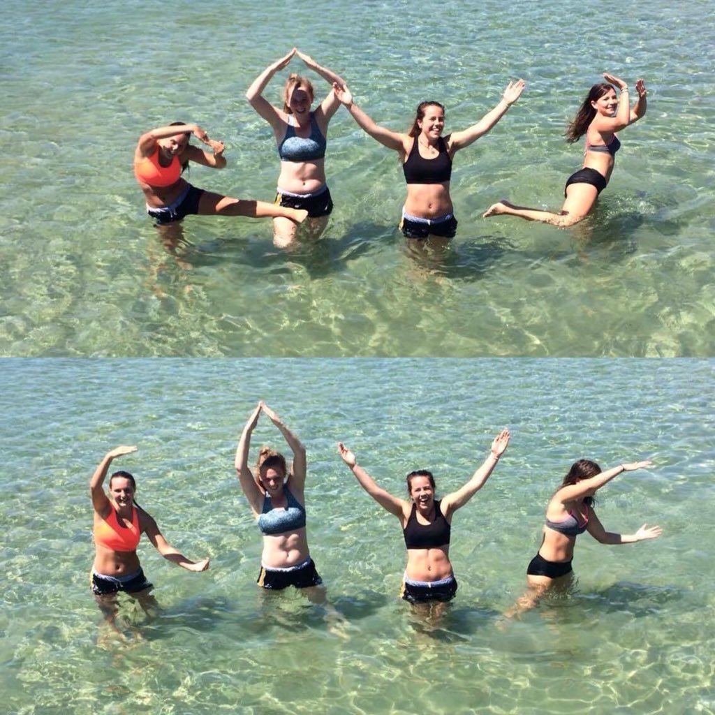 recovery at the beach with <a href="/YouthGirls/">YG👑</a> <a href="/DandyStingrays/">Dandenong Stingrays</a> after a good first tryout for #VicCountry16 #rayscave
