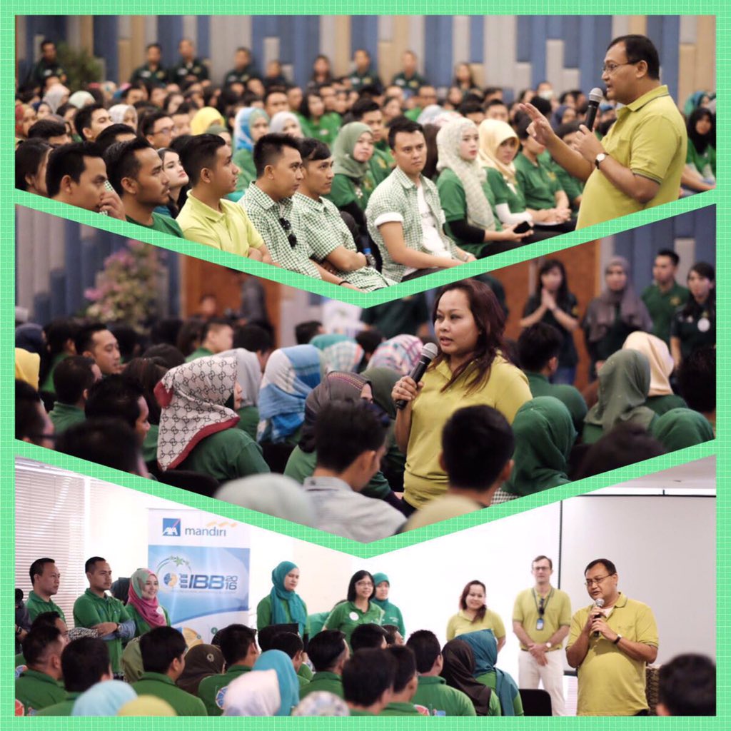 With BOD Pak @kartono1123 &amp; Ibu <a href="/tisyediah/">tisye diah retnojati</a> in an intimate sharing session with our FAs #IBB2016 #proudofAXAMandiri