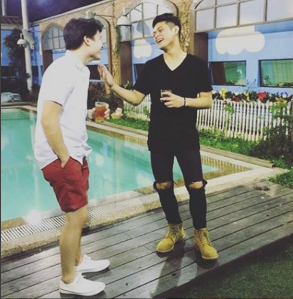 jonsonofc's tweet photo. Eto talga yung brother goals! ❤ #TomJon @imjonlucas @_tomdoromal #ShowtimeSabadoPanalo https://t.co/WJVqKUbZoV