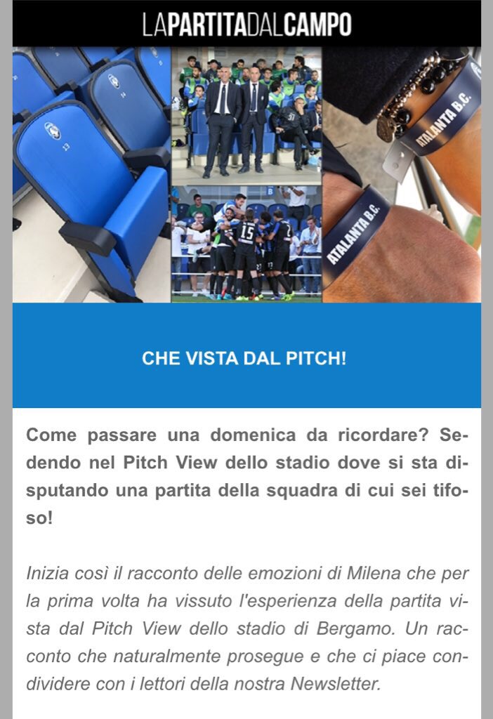 MilenaLazzaroni's tweet image. #CheVistaDalPitch il mio #racconto bel #PitchView #Atalanta in #AtalantaGenoa #stadio #tifo #CurvaNordBergamo ⚫️🔵⚽️