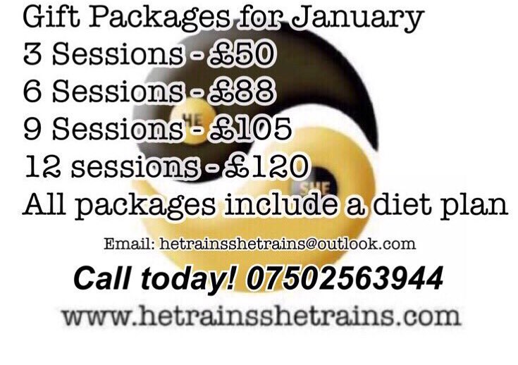 hetrainsshe's tweet photo. Two more weeks to secure your January offer https://t.co/biWQEQPl3e