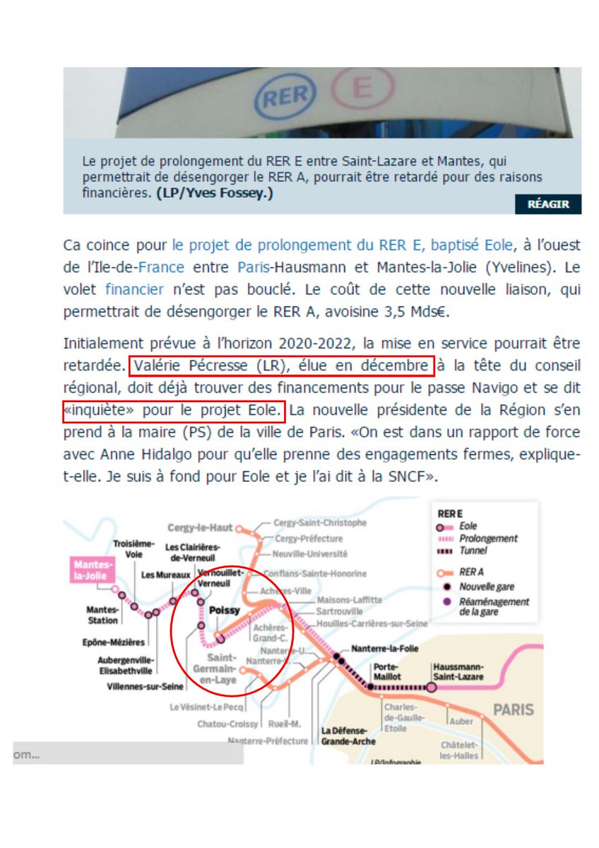 #RERE #Poissy projet repoussé, incidences développement économique #Yvelines #HautsdeSeine ?
leparisien.fr/hauts-de-seine…