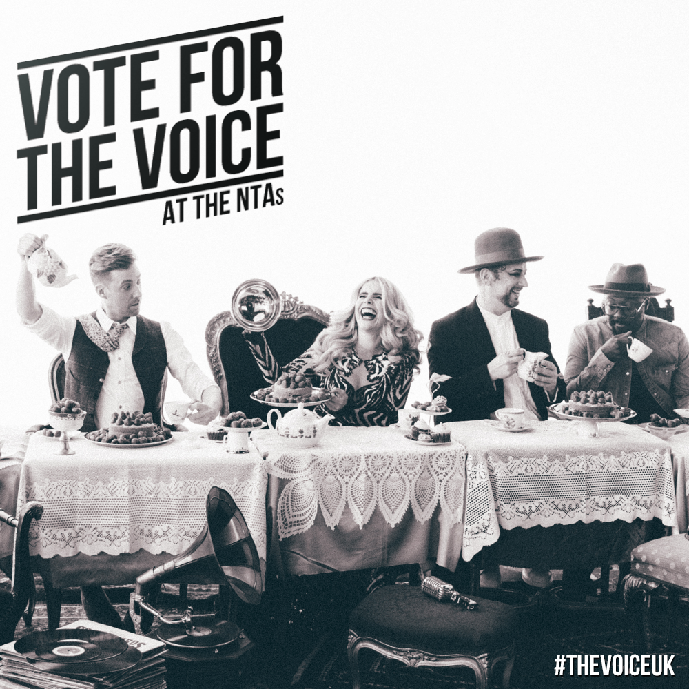BBCTheVoiceUK's tweet photo. If this pic of the Coaches isn't enough to make you vote for us at #NTA2016, we give up...

https://t.co/KFDCMdi4GC https://t.co/iaO3Tm0JcY