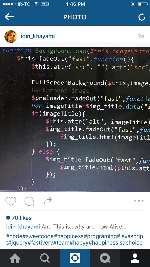 dii_khy's tweet image. And This is why and how Alive!
#sweetcode#happiness#programing#javascript#jquery#fastivery#hapyy#happinessisachoice
