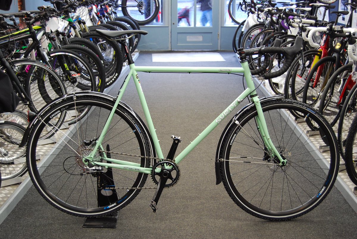 surly straggler mint green