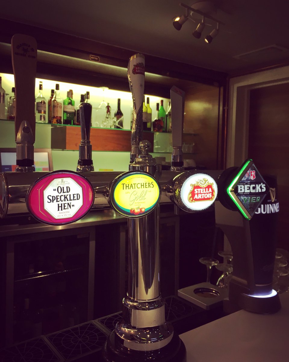 HIEXcroydon's tweet photo. We have now have Thatchers Gold Cider on tap and that lovely smooth easy drinking Old Speckled Hen @Hen1Old Pop in!! https://t.co/dQgo44DcRf