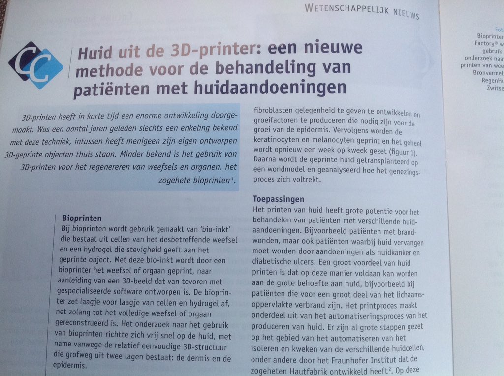 Huid van de toekomst? Lees nu in <a href="/CutisCura/">Cutis Cura</a> januari cutiscura.nl