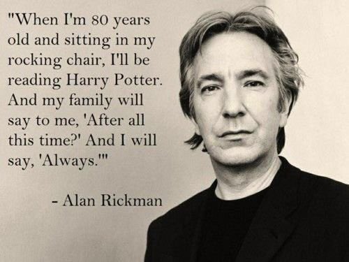 rowblanchardJP's tweet photo. ハリーポッターに出演している、Alan Rickmanがお亡くなりになられました。
スネイプ先生役で優しい先生でしたね。
Rowはハリーポッターが大好きです。
#RestInPeaceAlanRickman https://t.co/ry6BWMWKMB