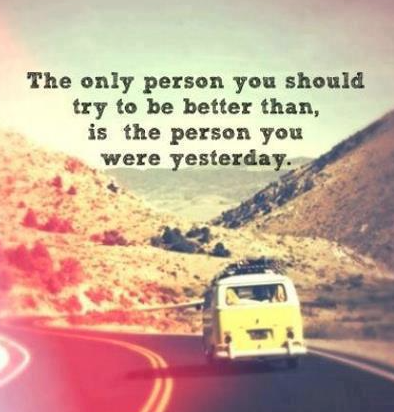marshawright's tweet photo. The only person you should try to be is better than the person you were yesterday https://t.co/ynERvqChX2