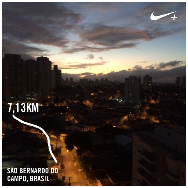 RShiratsu's tweet photo. Acabei de correr 7,13 km com o Nike+. https://t.co/g52EWlRumN #nikeplus https://t.co/XaA88V8Nut