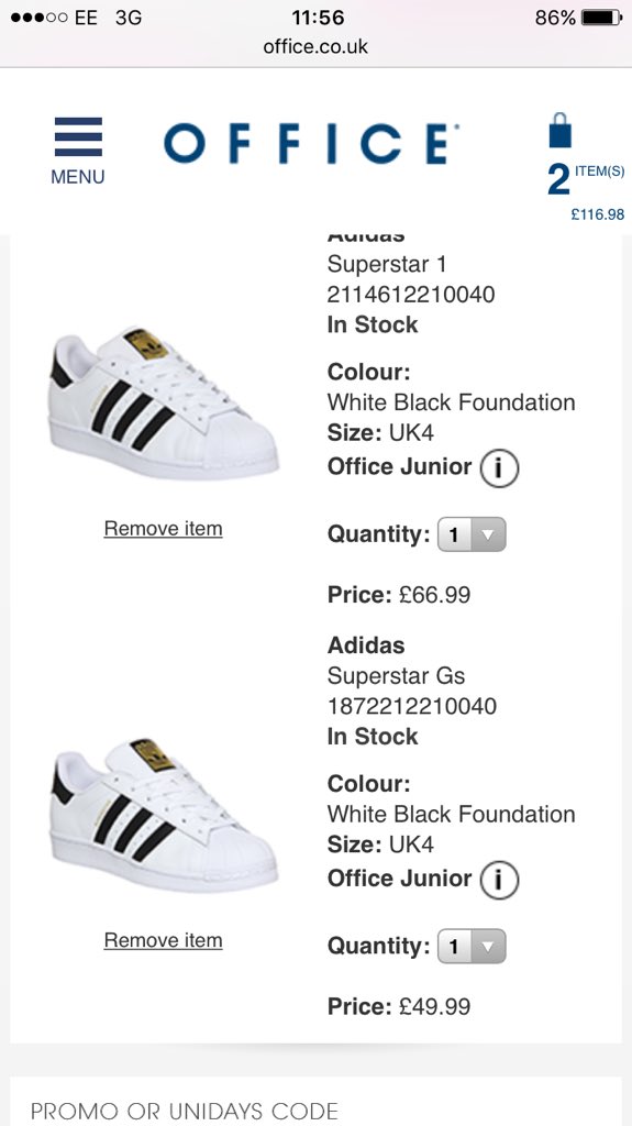 myunidays adidas
