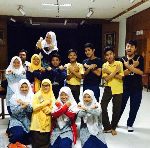 Selesai evaluasi simulasi foto dulu yuk. Cekrek📷 Ini hasilnya➡