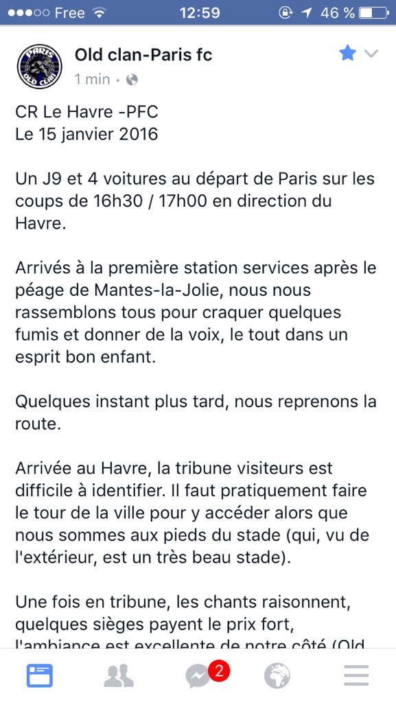 Old Clan On Twitter Cr Le Havre Pfc Officiel Page Facebook Old Clan Paris Fc Https T Co Mtukp9vsfu