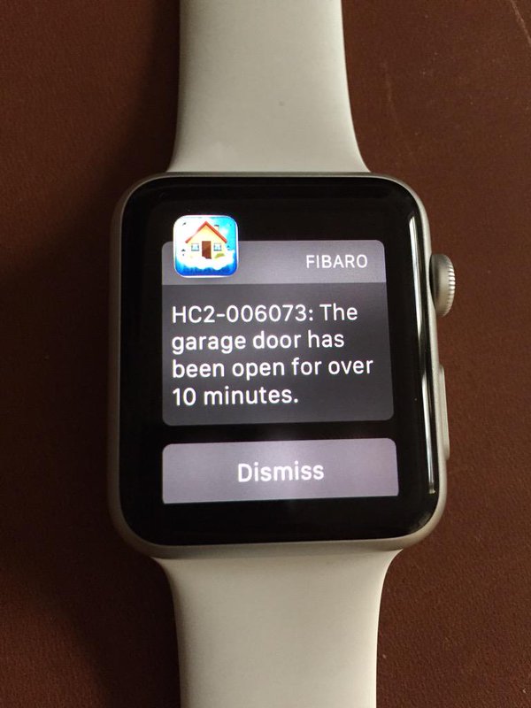 fibaro apple watch
