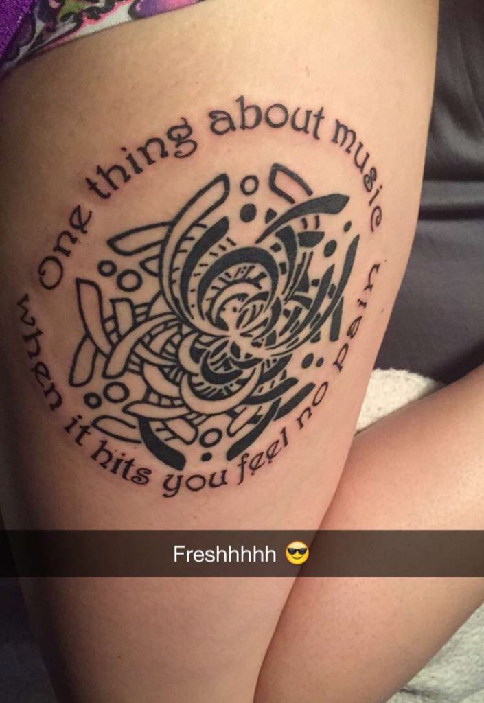 les_alienn's tweet photo. Got some fresh ink added! Love being inspired by artists. 💕 @bassnectar @bass_network https://t.co/2F9djnfXL3