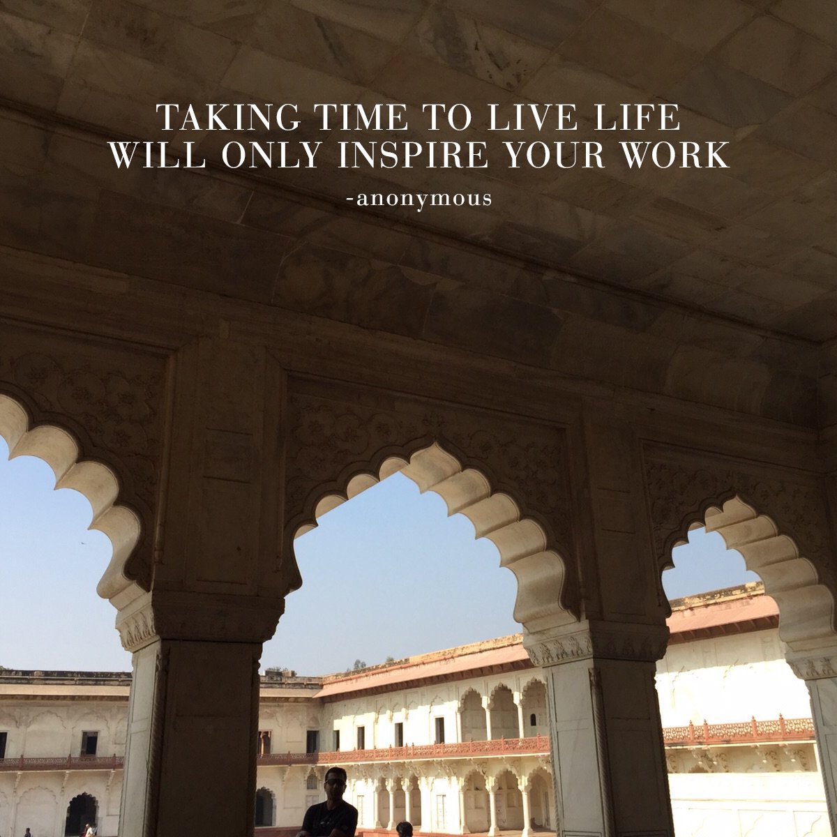 MelaArtisans's tweet photo. Taking time to live your life will only inspire your work. #quoteoftheday #wanderlust #byheartbyhand #India https://t.co/WkxyViRWbf
