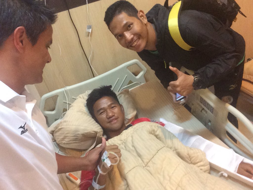 Kemenangan malam ini buat Gugum yg tangannya patah di 2 tempat. Operasi sukses malam ini ya bro <a href="/gugum09/">gumilar nugraha</a> dan rehab