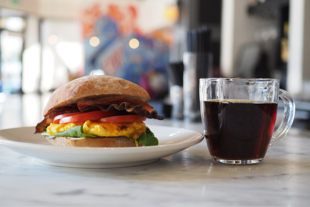independencesm's tweet photo. Have you tried our breakfast sandwich yet? Great way to start your Saturday morning! #independencesm https://t.co/1AKs8jxL84