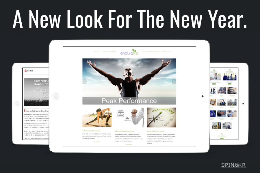 Spinakr's tweet photo. Looking for a new website design for the new year? We can help  https://t.co/Oc1UzLz4wq #website #customdevelopment https://t.co/iqecwj27HH