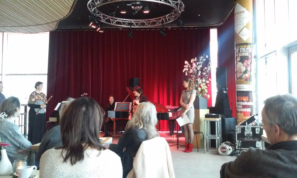 de KOM:genoten en geleerd van lecture-recital  King Arthur Purcell. Ngeinse violiste Mariëtte Holtrop met BarokOpera